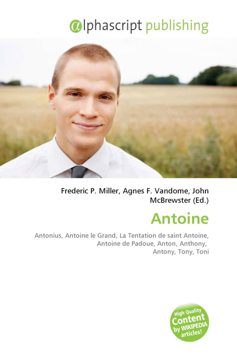 Kniha Antoine Agnes F. Vandome
