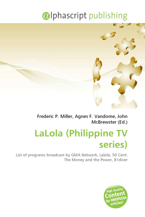 Knjiga LaLola (Philippine TV series) Agnes F. Vandome