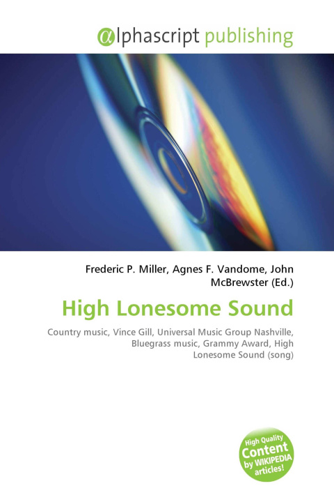 Kniha High Lonesome Sound Agnes F. Vandome