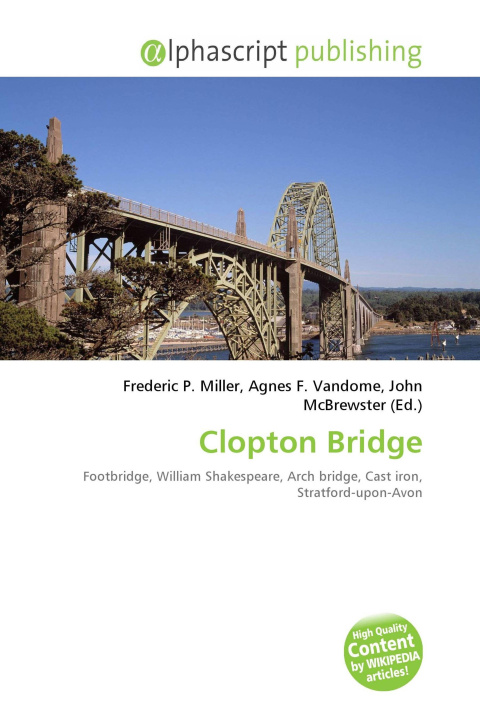 Kniha Clopton Bridge Agnes F. Vandome
