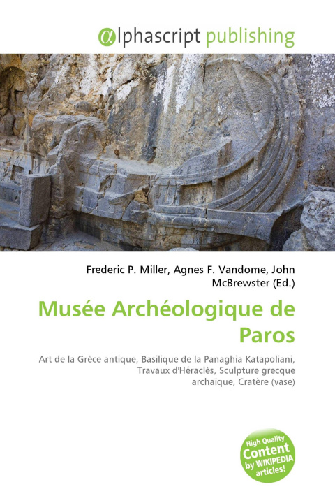 Buch Musée Archéologique de Paros Agnes F. Vandome