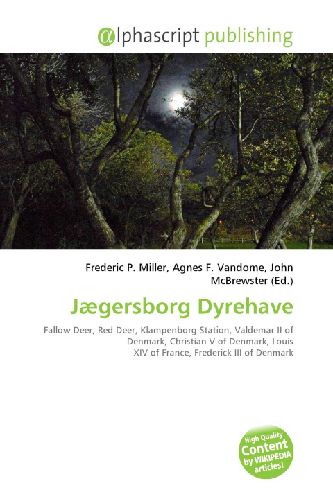 Buch Jægersborg Dyrehave Agnes F. Vandome