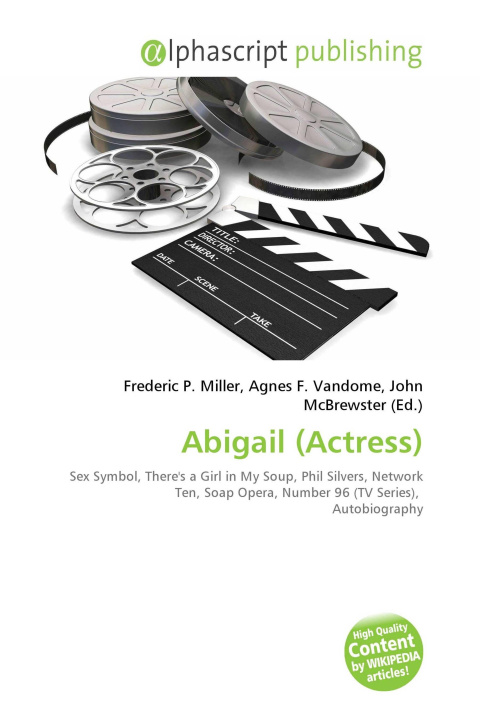 Könyv Abigail (Actress) Agnes F. Vandome