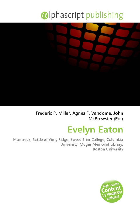 Knjiga Evelyn Eaton Agnes F. Vandome