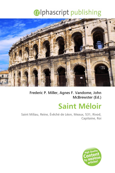 Kniha Saint Méloir Agnes F. Vandome