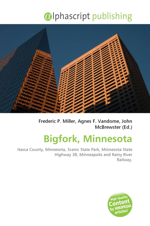 Kniha Bigfork, Minnesota Agnes F. Vandome