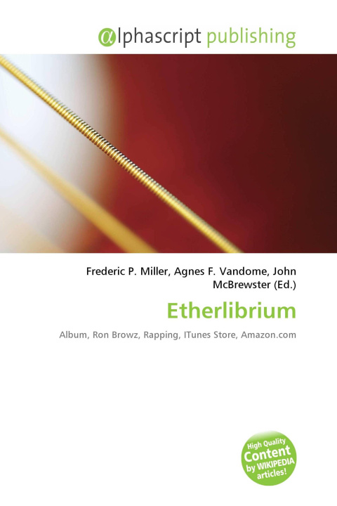Könyv Etherlibrium Agnes F. Vandome
