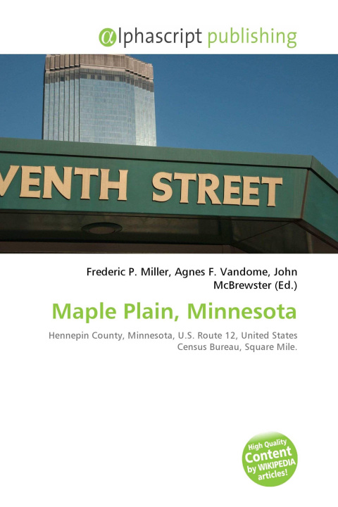Kniha Maple Plain, Minnesota Agnes F. Vandome