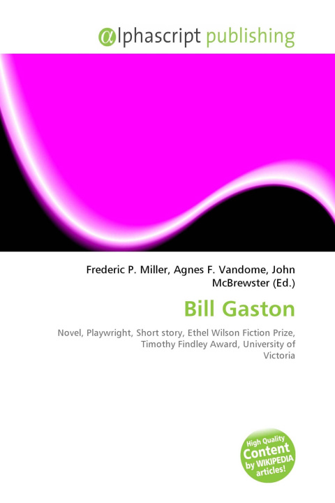 Kniha Bill Gaston Agnes F. Vandome