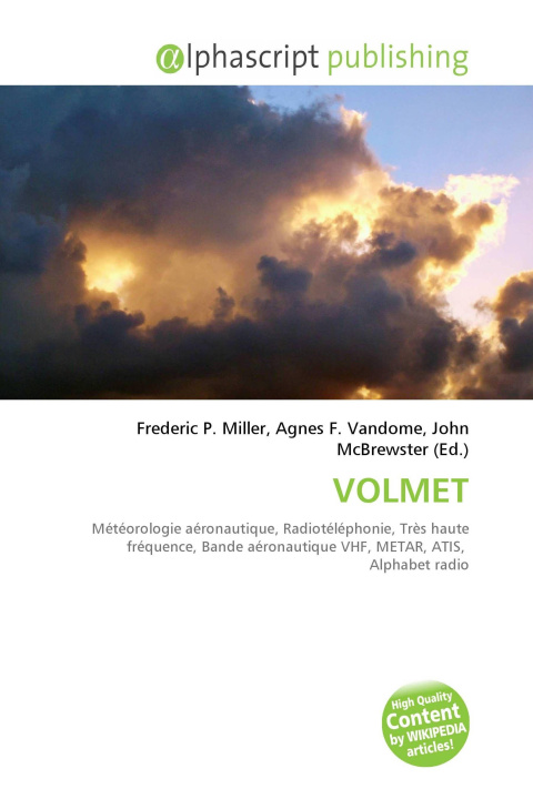 Knjiga VOLMET Agnes F. Vandome