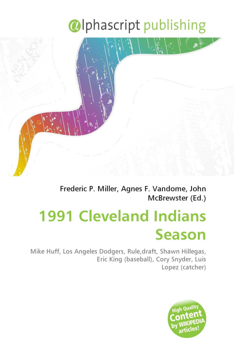 Knjiga 1991 Cleveland Indians Season Agnes F. Vandome
