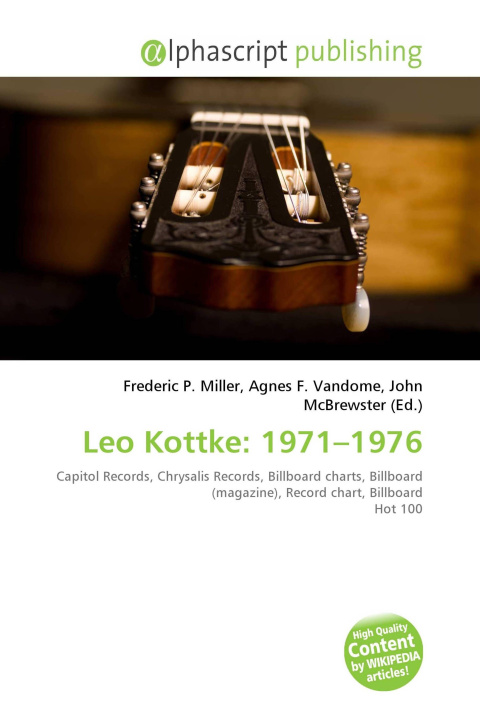 Kniha Leo Kottke: 1971-1976 Agnes F. Vandome