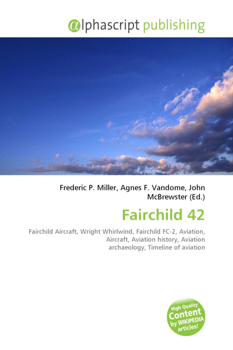 Kniha Fairchild 42 Agnes F. Vandome