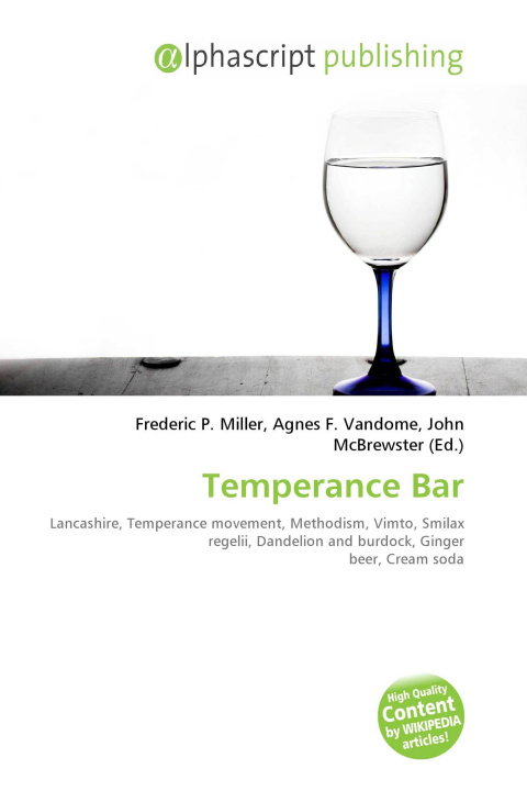 Kniha Temperance Bar Agnes F. Vandome