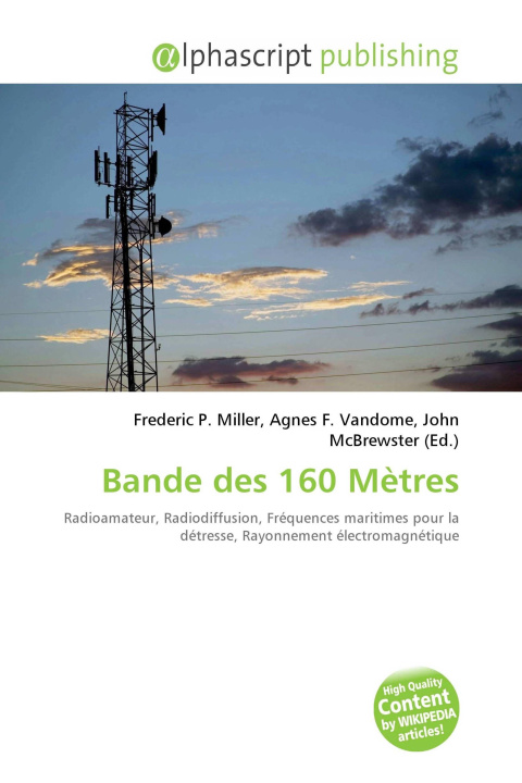 Kniha Bande des 160 Mètres Agnes F. Vandome