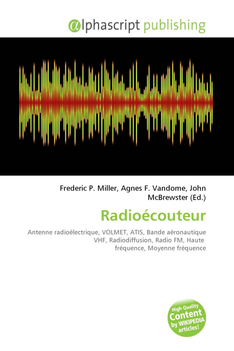 Kniha Radioécouteur Agnes F. Vandome