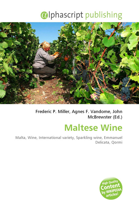 Kniha Maltese Wine Agnes F. Vandome