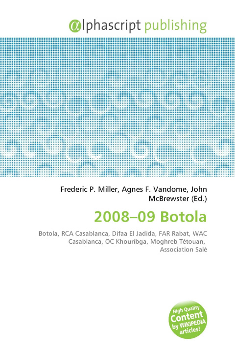 Kniha 2008-09 Botola Agnes F. Vandome