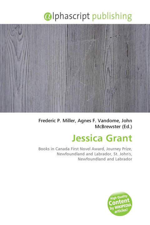 Kniha Jessica Grant Agnes F. Vandome