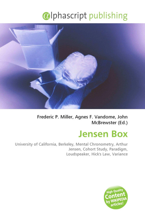 Kniha Jensen Box Agnes F. Vandome