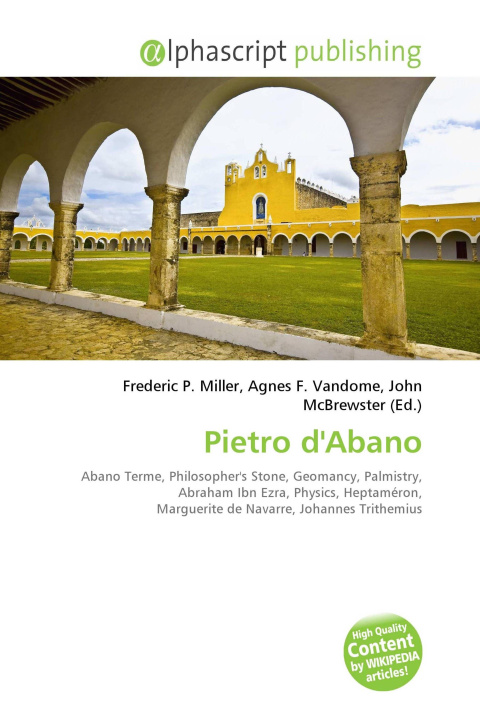 Kniha Pietro d'Abano Agnes F. Vandome