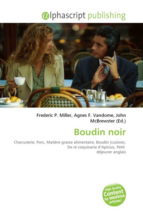 Kniha Boudin noir Agnes F. Vandome