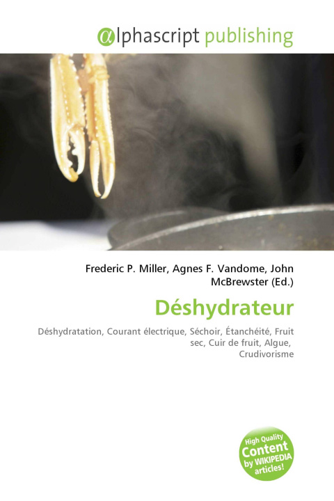 Kniha Déshydrateur Agnes F. Vandome