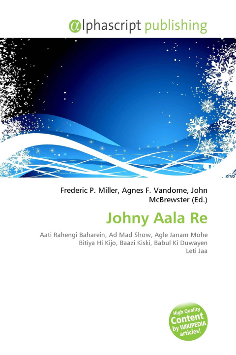 Kniha Johny Aala Re Agnes F. Vandome