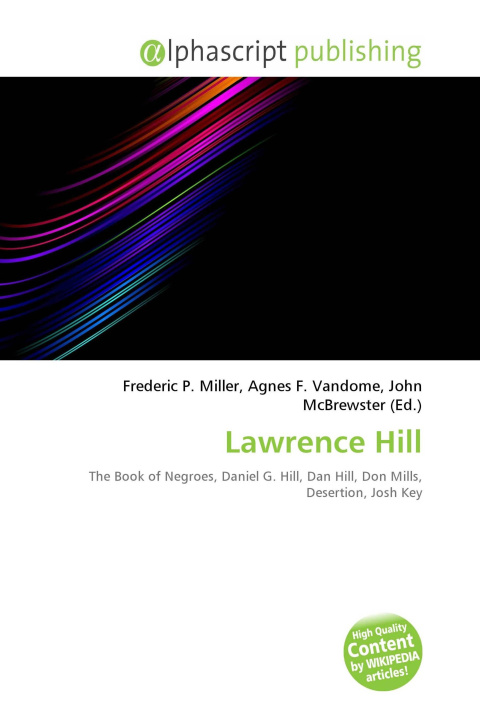 Kniha Lawrence Hill Agnes F. Vandome