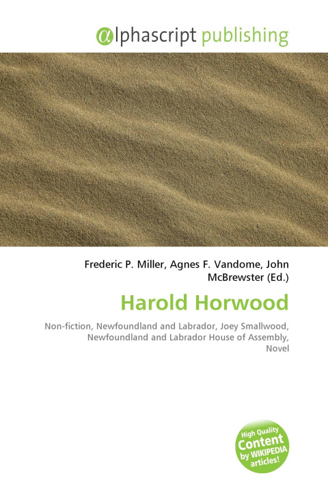 Kniha Harold Horwood Agnes F. Vandome
