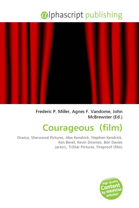 Kniha Courageous (film) Agnes F. Vandome