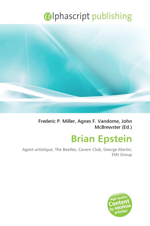 Kniha Brian Epstein Agnes F. Vandome