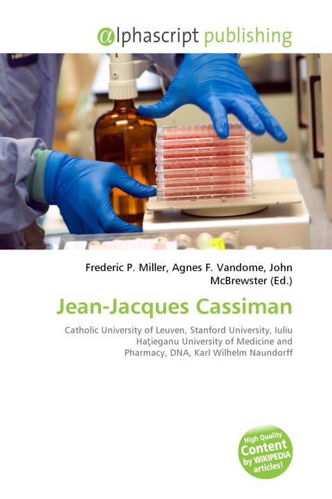 Kniha Jean-Jacques Cassiman Agnes F. Vandome