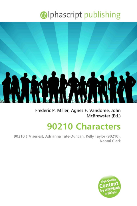 Kniha 90210 Characters Agnes F. Vandome