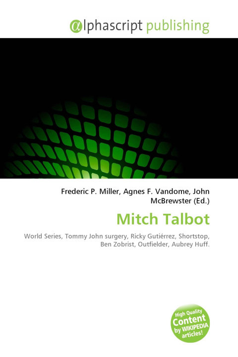 Knjiga Mitch Talbot Agnes F. Vandome