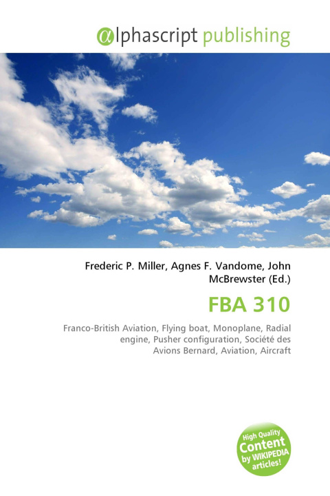 Kniha FBA 310 Agnes F. Vandome