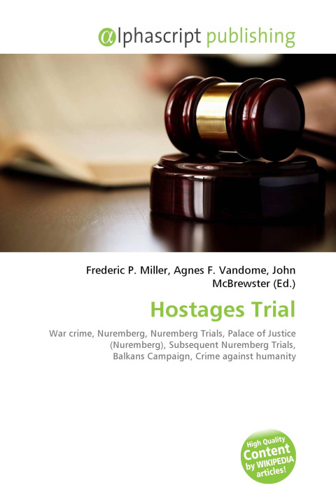 Kniha Hostages Trial Agnes F. Vandome