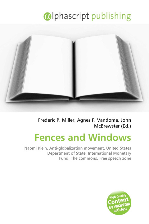 Kniha Fences and Windows Agnes F. Vandome