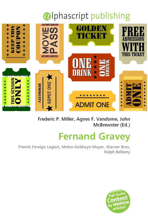Könyv Fernand Gravey Agnes F. Vandome