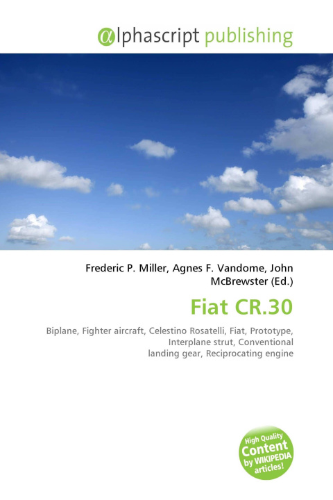 Kniha Fiat CR.30 Agnes F. Vandome