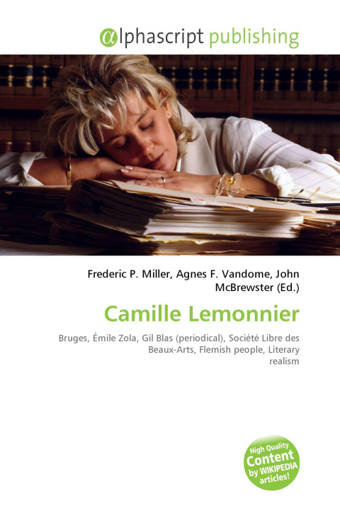 Knjiga Camille Lemonnier Agnes F. Vandome