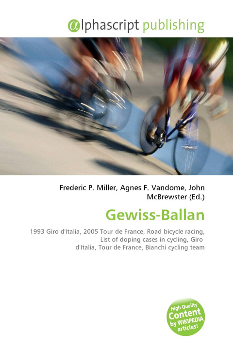 Kniha Gewiss-Ballan Agnes F. Vandome