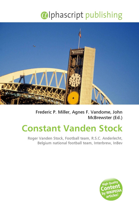 Kniha Constant Vanden Stock Agnes F. Vandome