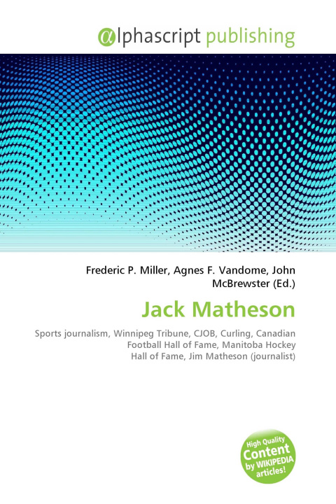 Kniha Jack Matheson Agnes F. Vandome