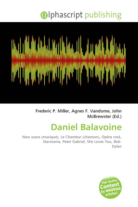 Kniha Daniel Balavoine Agnes F. Vandome