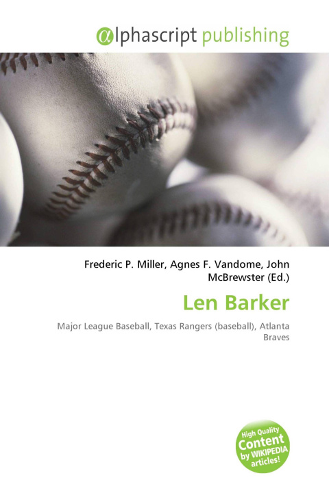 Kniha Len Barker Agnes F. Vandome
