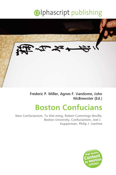 Kniha Boston Confucians Agnes F. Vandome