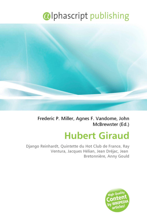 Kniha Hubert Giraud Agnes F. Vandome