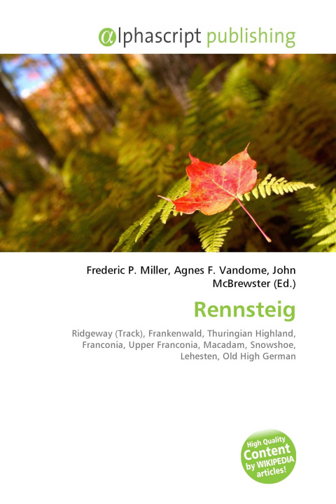 Kniha Rennsteig Agnes F. Vandome