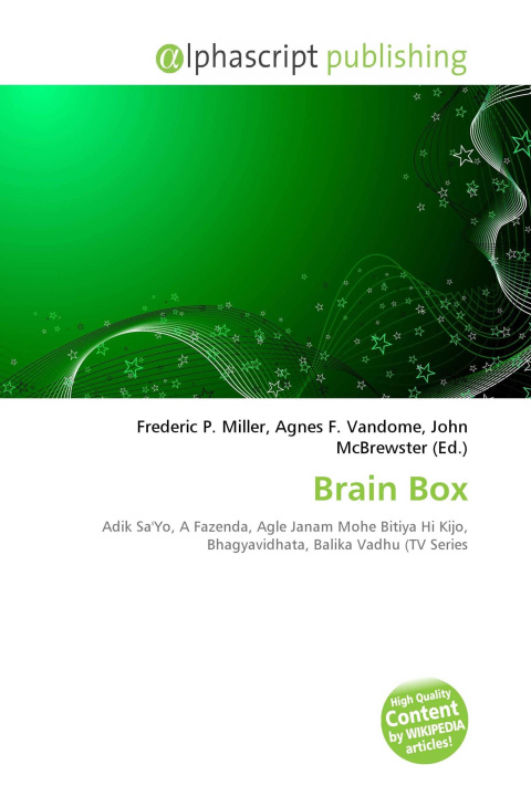 Knjiga Brain Box Agnes F. Vandome